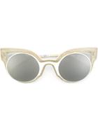 Fendi Eyewear 'paradeyes' Sunglasses - White