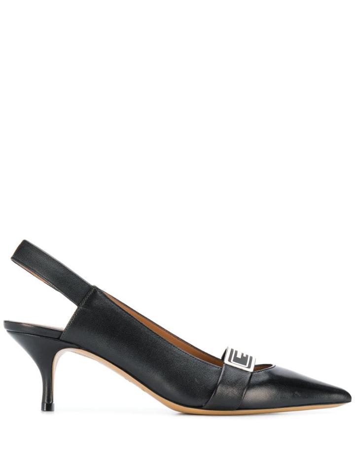 Emporio Armani Slingback Pumps - Black