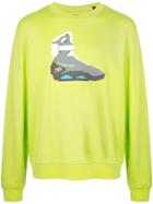 Mostly Heard Rarely Seen 8-bit Turbo Tech Sweatshirt - Green