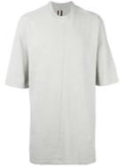 Rick Owens Drkshdw Oversized T-shirt, Adult Unisex, Grey, Cotton