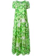 Walter Van Beirendonck Pre-owned 'hi-sci-fi' Flared Dress - Green