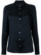 Alexander Wang Cigarette Motif Shirt, Women's, Size: 2, Black, Silk