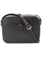 Versace - 'palazzo' Medusa Shoulder Bag - Women - Calf Leather - One Size, Black, Calf Leather