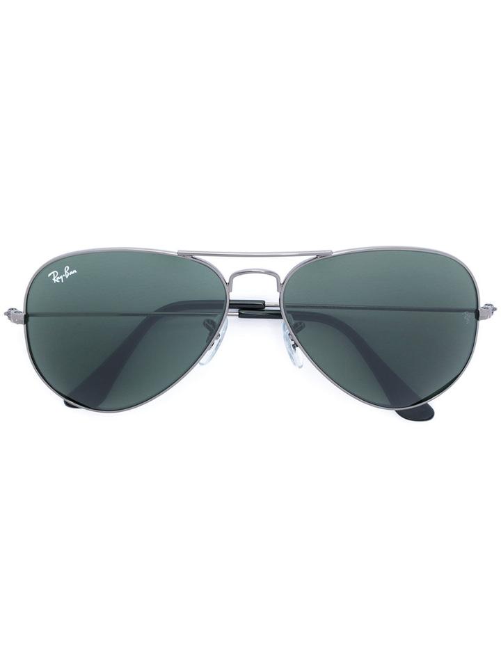Ray-ban - Aviator Sunglasses - Men - Metal - One Size, Grey, Metal