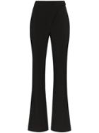Coperni Flared Tailored Trousers - Black