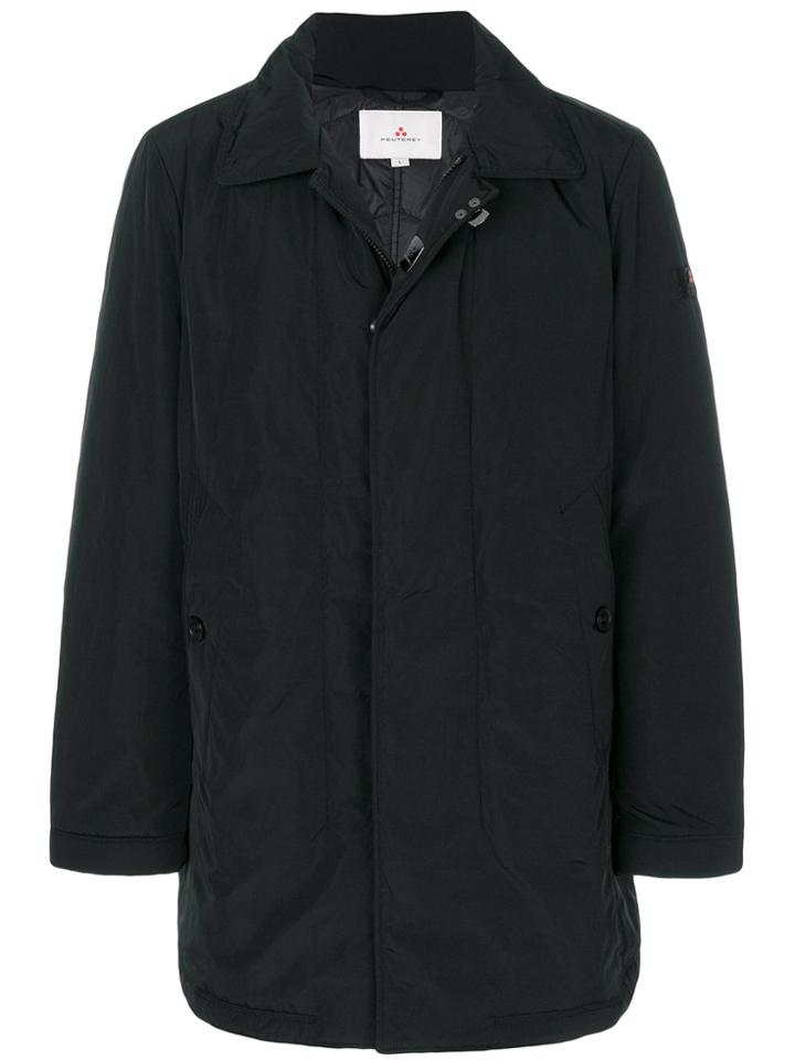 Peuterey Padded Zipped Coat - Black