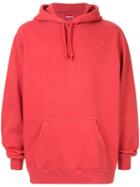 Supreme Overdyed Hooded Sweatshirt - Red
