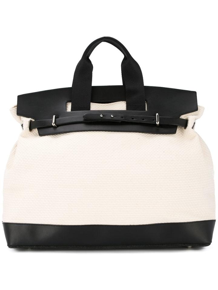 Cabas 1day Tripper Tote Bag - White