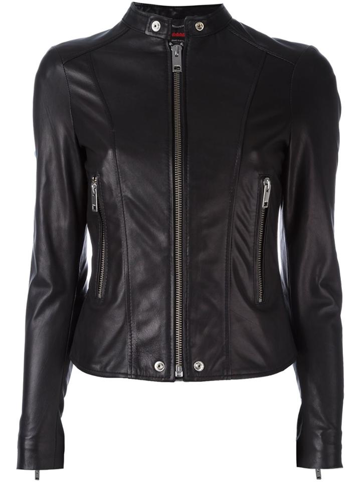 Diesel Banded Collar Jacket - Black