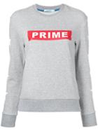 Guild Prime Logo Print Sweatshirt, Women's, Size: 34, Green, Cotton
