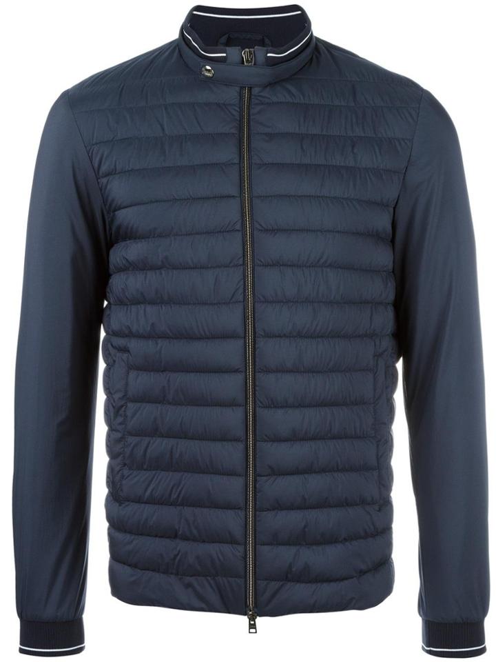 Herno Padded Zipped Jacket - Blue