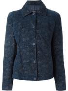 Romeo Gigli Vintage Glitter Jacket - Blue
