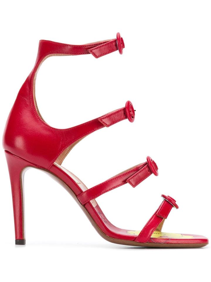 L'autre Chose Open-toe Sandals - Red