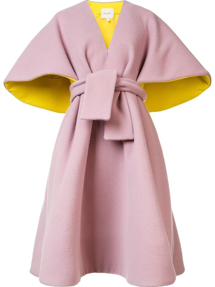 Delpozo Belted Poncho