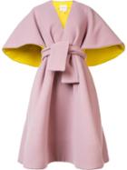 Delpozo Belted Poncho