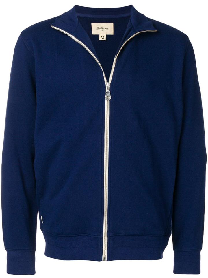 Bellerose Buddy Zip Sweatshirt - Blue