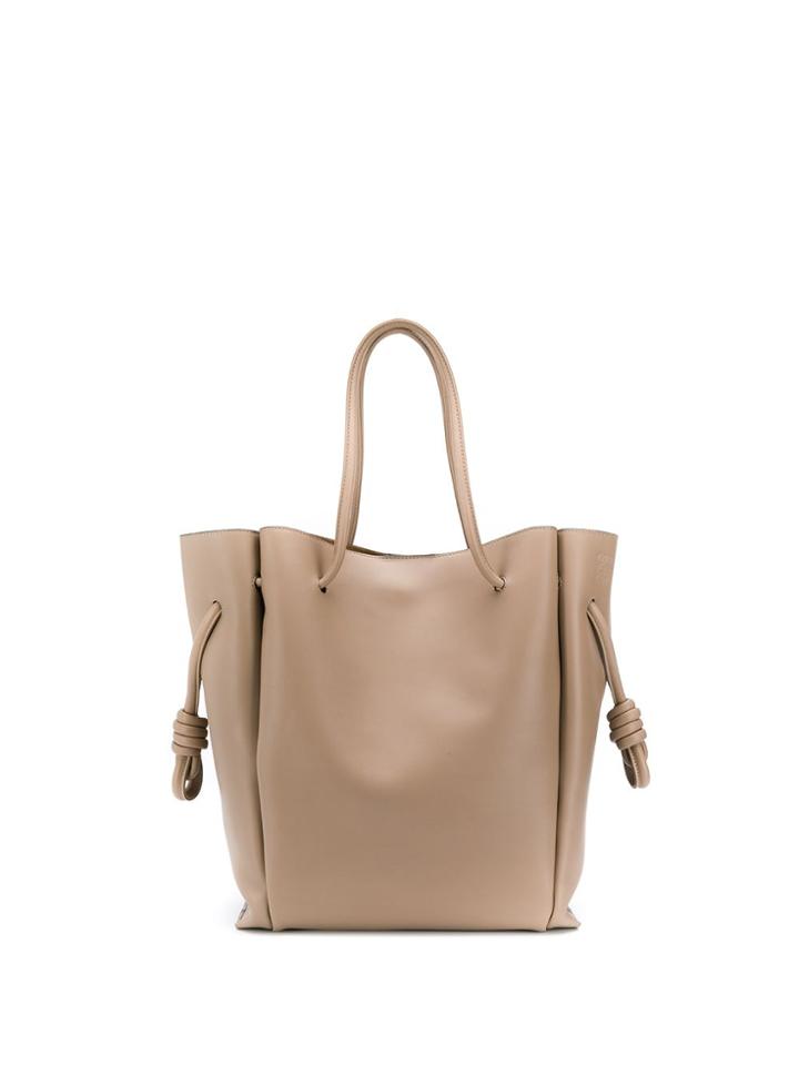 Loewe Flamenco Knot Tote - Grey
