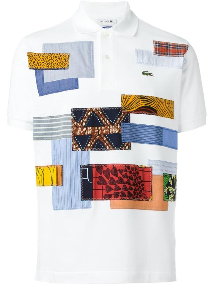 Junya Watanabe Comme Des Garçons Man Patchwork Polo Shirt