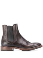 Moma Leather Chelsea Boots - Brown