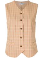 Burberry Vintage Checked Vest - Brown
