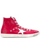 Golden Goose Deluxe Brand Francy Hi-top Sneakers - Red