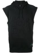 Nike - Air Jordan Tank Hoodie - Men - Cotton/polyester - L, Black, Cotton/polyester