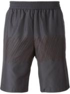 T By Alexander Wang Scribble Print Swim Shorts, Men's, Size: Small, Blue, Polyester/spandex/elastane