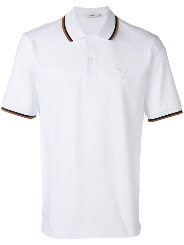 Coach Polo Shirt - White