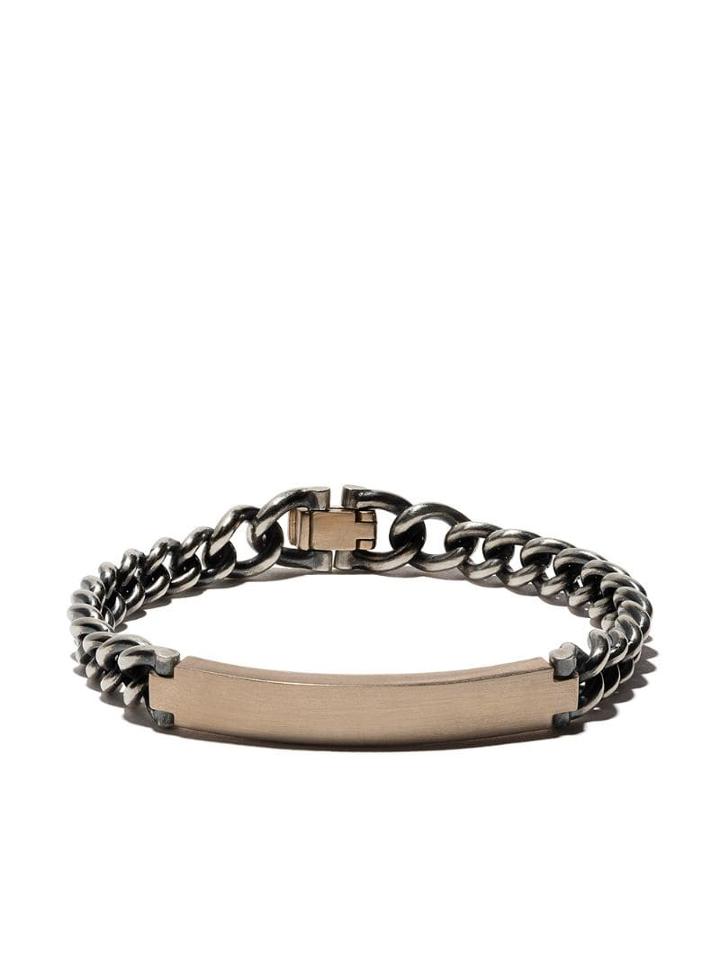 Hum Identity Chain Bracelet - Silver And Gold