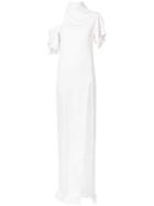 Monse Side Slit Gown - White