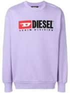 Diesel Logo Sweatshirt - Purple