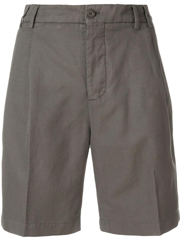 Aspesi High Waist Shorts - Grey