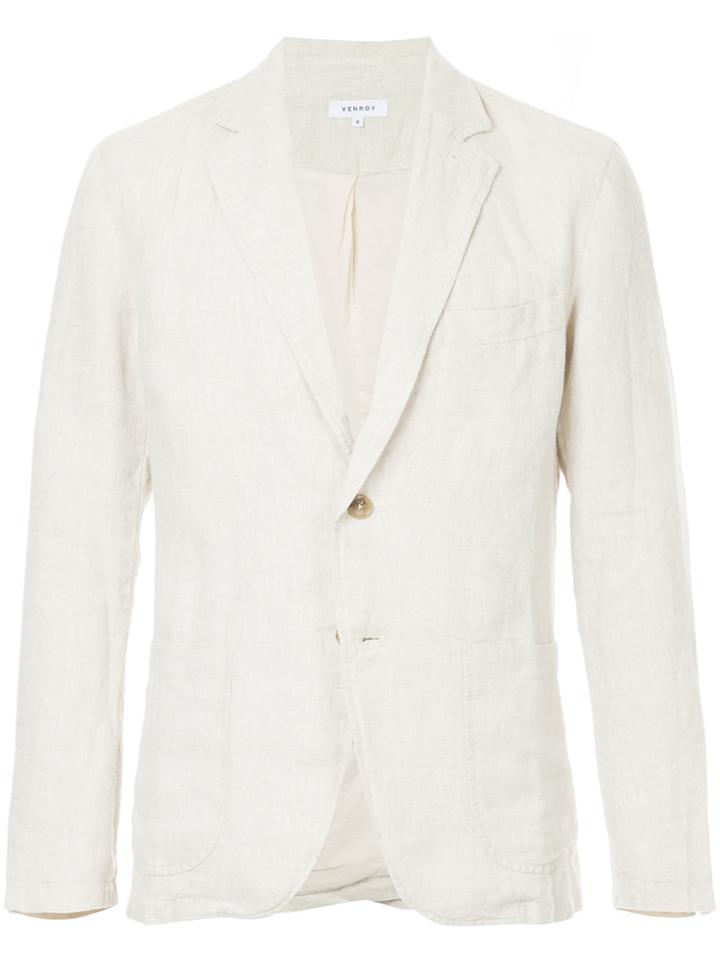 Venroy Unstructured Blazer - Nude & Neutrals