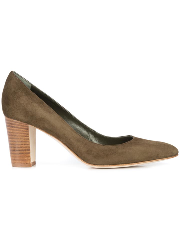 Manolo Blahnik Lisaqua Pumps - Green