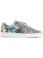 Puma Embroidered Heart Sneakers - Grey