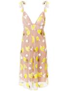 For Love And Lemons Fruitpunch Embroidered Dress - Nude & Neutrals