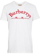 Burberry Archive Logo Cotton T-shirt - White
