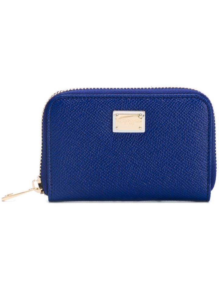 Dolce & Gabbana 'dauphine' Purse, Women's, Blue, Calf Leather/viscose