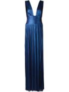 Maria Lucia Hohan 'kadija' Dress, Women's, Size: 38, Blue, Silk/nylon/spandex/elastane