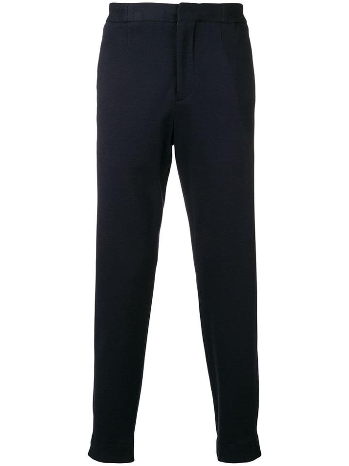 Ermenegildo Zegna Cropped Track Pants - Blue
