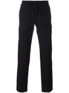 Maison Margiela Drawstring Fastening Trousers, Men's, Size: 50, Black, Cotton/wool/polyamide/other Fibers