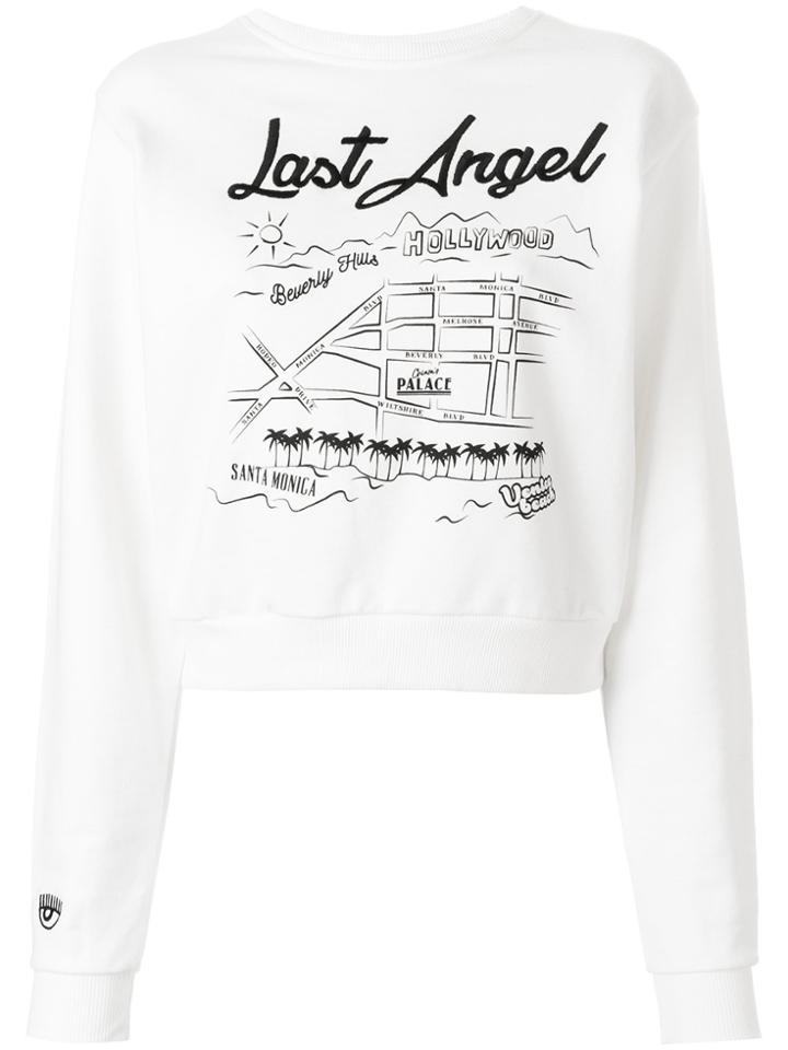 Chiara Ferragni Last Angel Sweatshirt - White