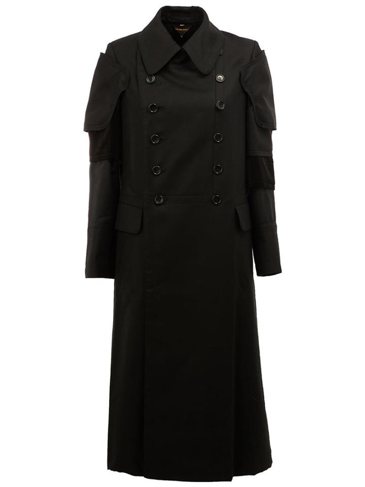 Comme Des Garçons Panelled Sleeve Coat