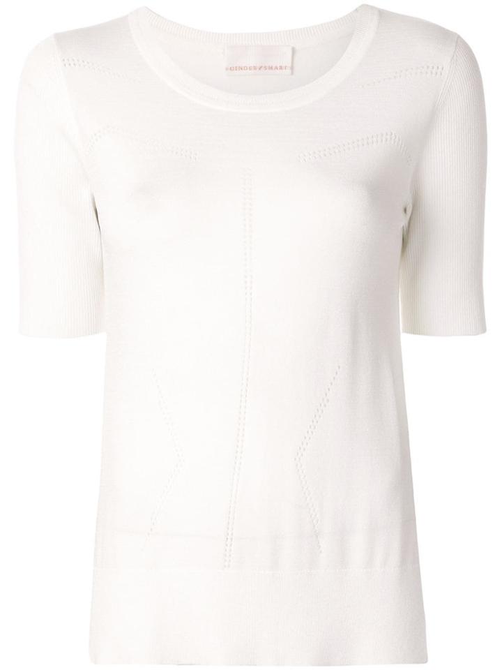 Ginger & Smart Avid Knit T-shirt - White