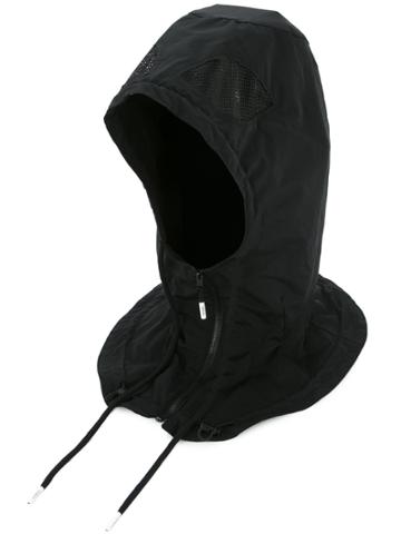 99% Is Drawsting Elasticated Hooded Hat - Black