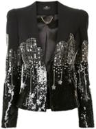 Elisabetta Franchi Embroidered Jacket - Black