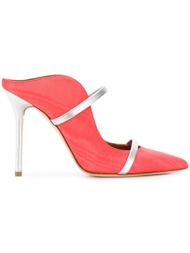 Malone Souliers Maureen Mules - Pink & Purple