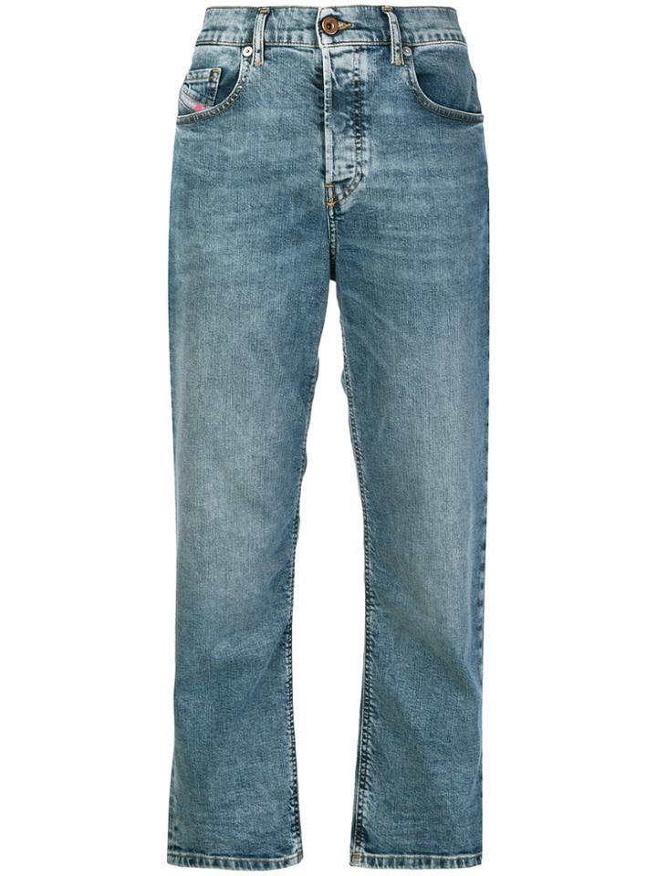 Diesel Aryel 084ux Straight Jeans - Blue