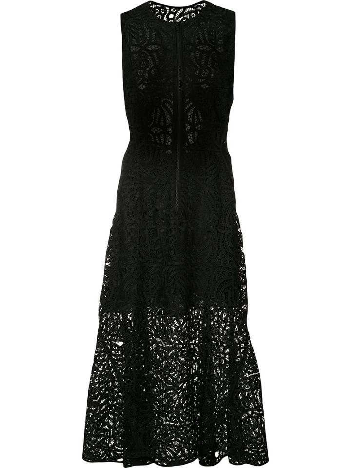 A.l.c. - Rollins Dress - Women - Silk/polyester - 10, Black, Silk/polyester
