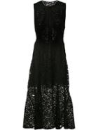 A.l.c. - Rollins Dress - Women - Silk/polyester - 10, Black, Silk/polyester